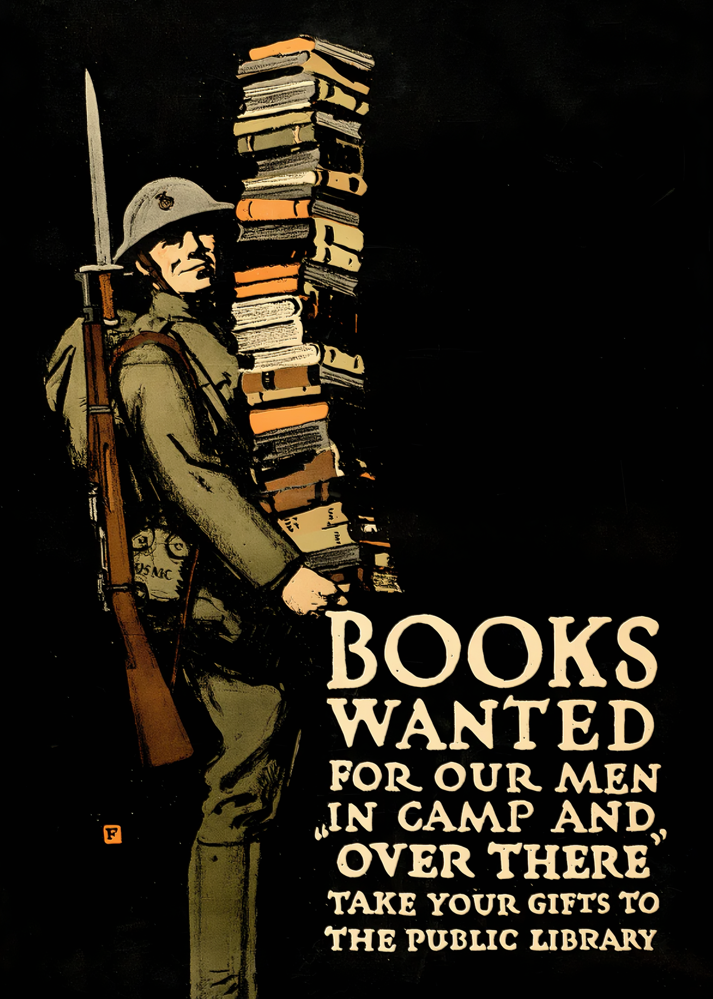 Se necesitan libros para nuestros hombres || Estados Unidos
