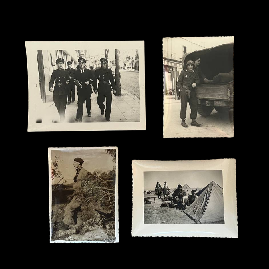 Lote de 50 fotografías del ejército francés del siglo XX.