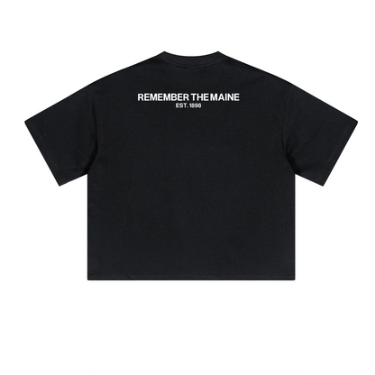 Unisex Short-Sleeved Oversized Cropped T-Shirt(230GSM)
