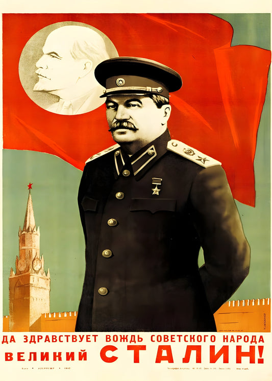 ¡Viva el líder del pueblo soviético, el gran Stalin! || Unión Soviética
