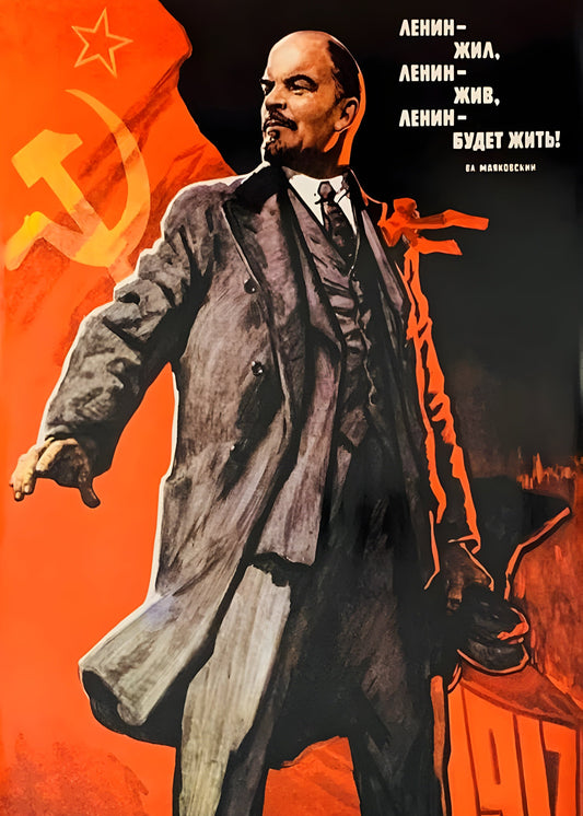 Lenin vivió, Lenin vive, Lenin vivirá || Unión Soviética