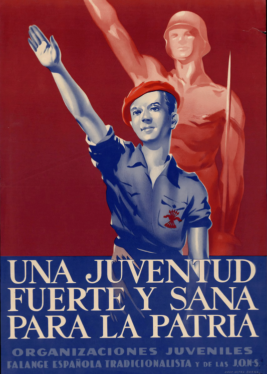 Una juventud fuerte y sana para la patria || España
