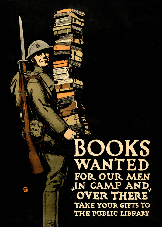 Se necesitan libros para nuestros hombres || Estados Unidos