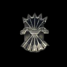 Pin insignia de la Falange española [Numerado]