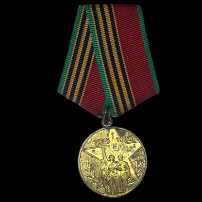 Medalla soviética 40 años de la "Gran Guerra Patria".