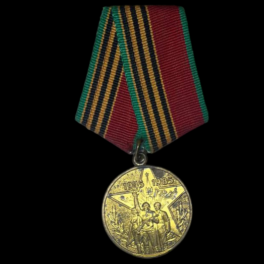 Medalla soviética 40 años de la "Gran Guerra Patria".
