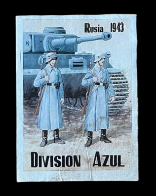 Panfleto de la División Azul "Krany-Bor 1943"