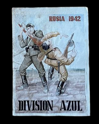 Panfleto de la División Azul "Rusia 194"