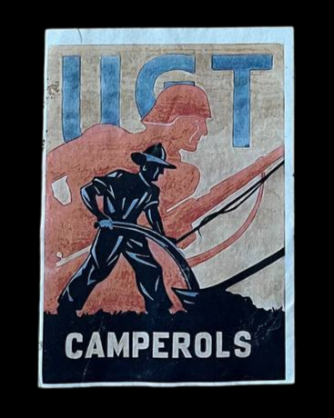 Panfleto de la UGT "Camperols".