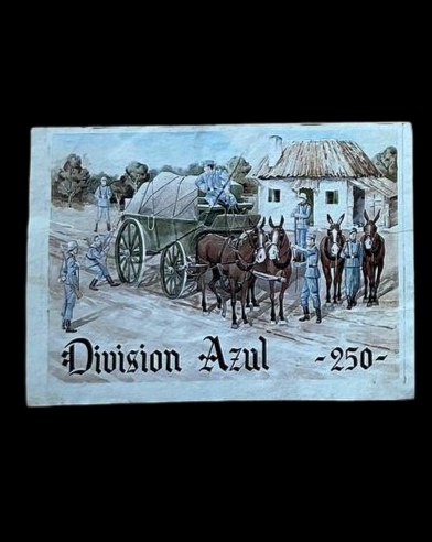 Panfleto de la División Azul "250º".