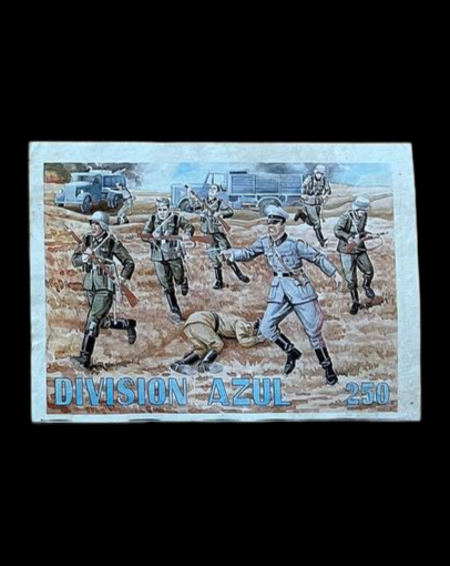 Panfleto de la División Azul "Asalto 250".