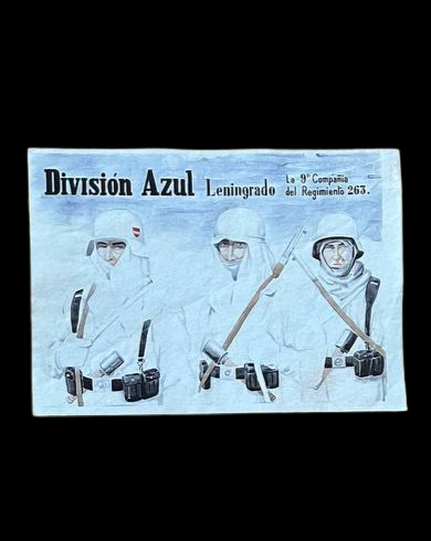 Panfleto de la División Azul "La 9º CIA del RGTO 263.