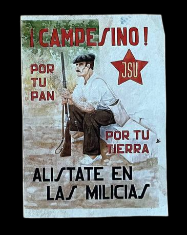 Panfleto del las Juventudes Socialistas Unificadas.