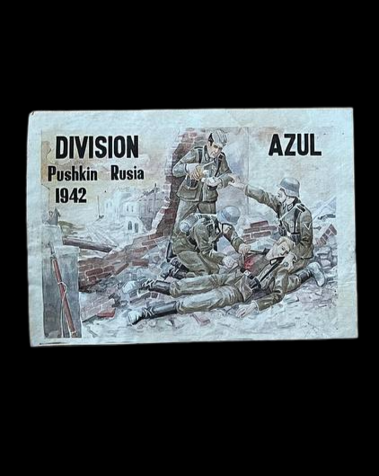 Panfleto del la División Azul "Pushkin".