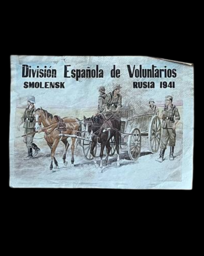 Panfleto de la División Azul "Smolensk".