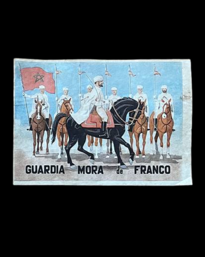 Panfleto de la Guardia mora de Franco.