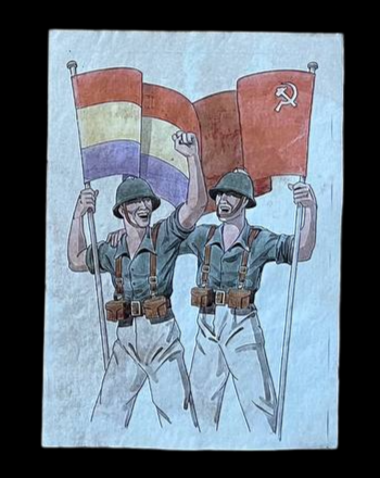 Panfleto de la República y la URSS.