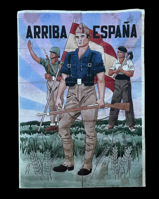 Cartel "Arriba España" [Cupones]