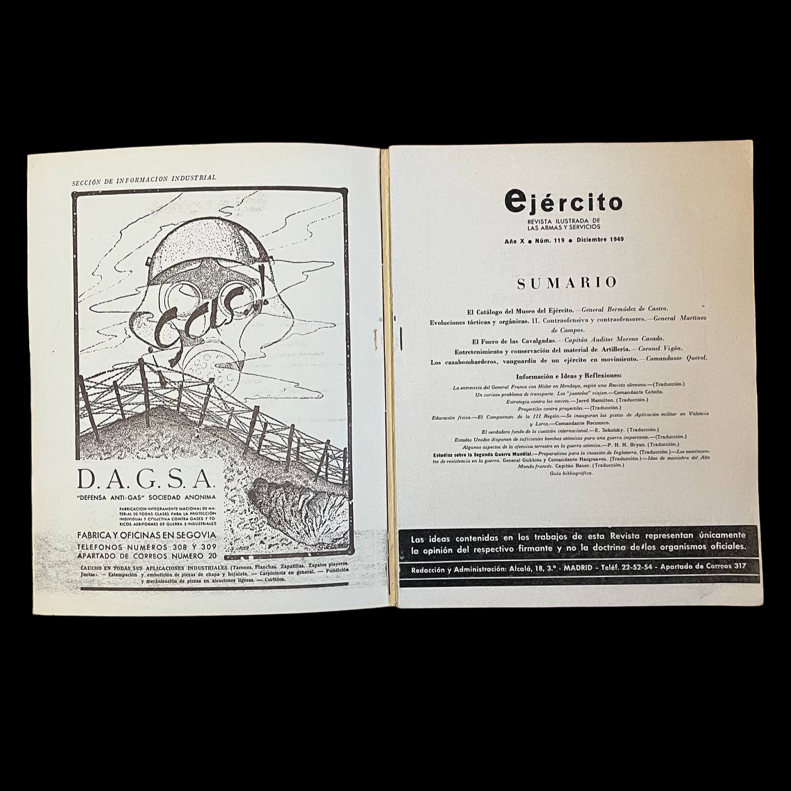 Revista Ejército [Nº119, 1949]